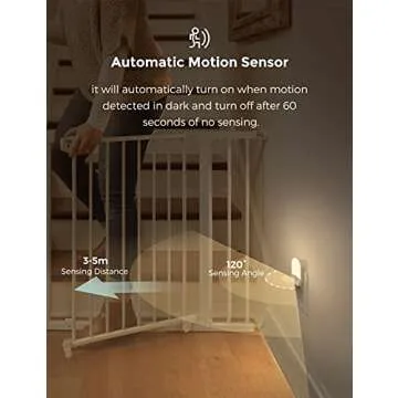 L LOHAS LED Motion Sensor Night Light, 2Pack, Motion Activated Night Light, Night Lights Plug into Wall Motion Sensor, 3000K Warm White, Adjustable Brightness 30/60LM, for Kids Adults Bathroom Bedroom