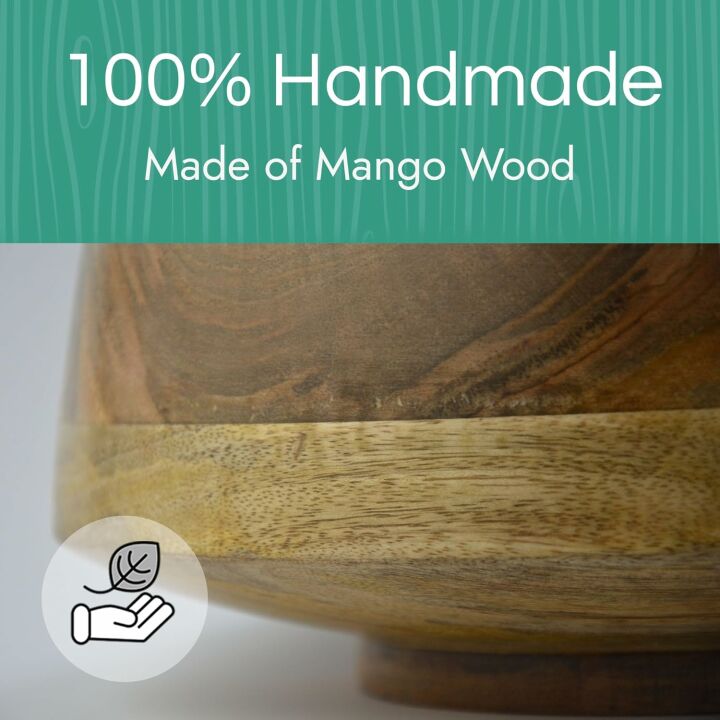 Handmade Wooden Bowl Set with Utensils for Sale