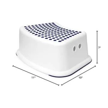 Kids Step Stool in Blue for Safe Potty Training and Reach