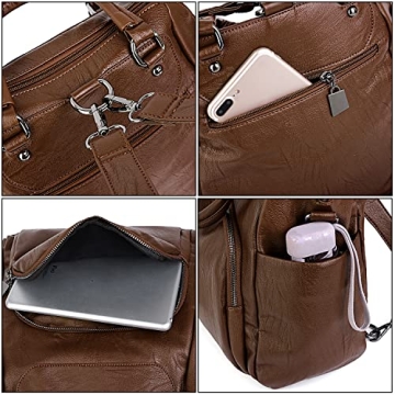 UTO Women Backpack Purse Convertible Shoulder Bag