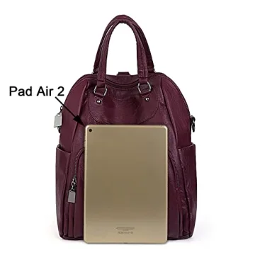 UTO Women Backpack Purse Convertible Shoulder Bag