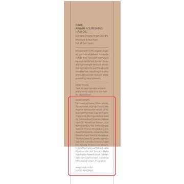 IUNIK Argan 3.9% Hair Oil Serum Nourishing for Dry and Damaged Hair - Anti Frizz Lightweight Hair Treatment Deep Conditioner Mask, Paraben and Sulfate Free, Aceite de Argan Cabello 3.38 Fl Oz Korean