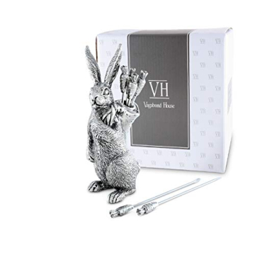 Vagabond House Rabbit and Carrot Cocktail Picks Set - Perfect for Entertaining
