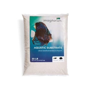 Imagitarium 20 lbs White Aquarium Sand for Aquariums