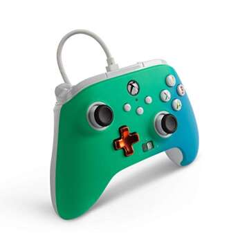 PowerA Enhanced Wired Xbox Series X|S Controller - Seafoam Fade