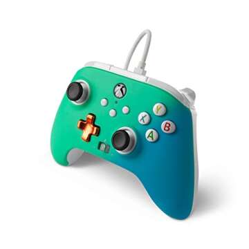 PowerA Enhanced Wired Xbox Series X|S Controller - Seafoam Fade