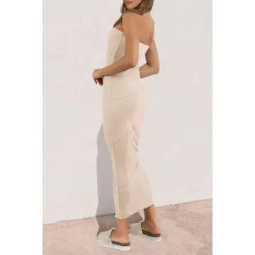 PRETTYGARDEN Women's Summer Bodycon Maxi Dress