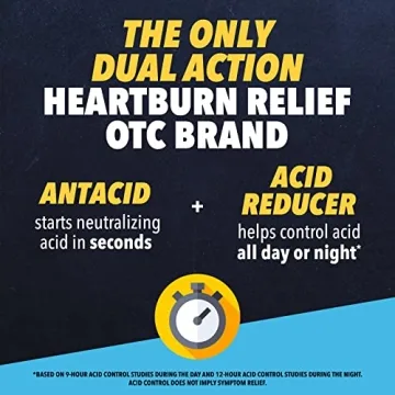 Pepcid Complete Chewable Acid Reducer Antacid - Berry Flavor, 50 ct