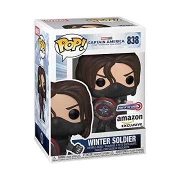 Funko Pop! Marvel: Year of The Shield - The Winter Soldier, Amazon Exclusive