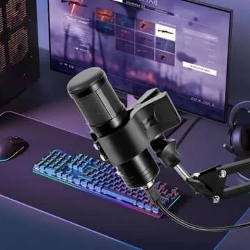 BILIONE Large Microphone Clip for Stand - 2 Pack