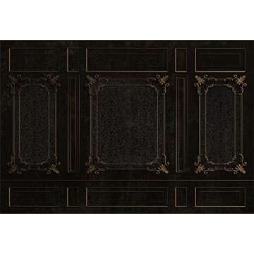 Kate 7×5ft Black Vintage Backdrop Photography Interior Abstract Background Photo Studio Props for P...