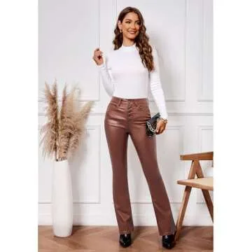 GRAPENT High Waisted Flare Jeans for Women Stylish Comfort