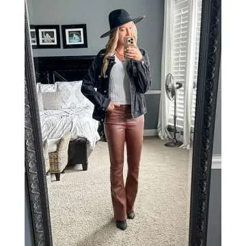 GRAPENT High Waisted Flare Jeans for Women Stylish Comfort