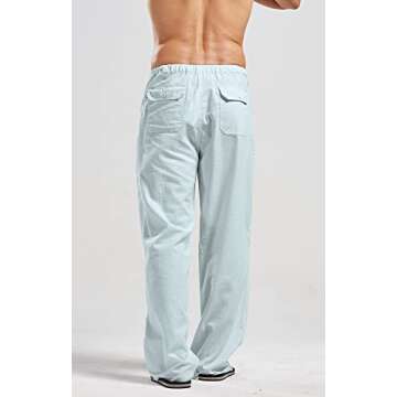 utcoco Qiuse Beach Pants for Men - Casual Comfort