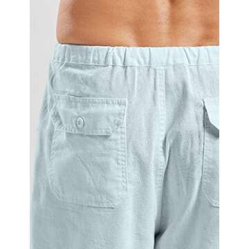 utcoco Qiuse Beach Pants for Men - Casual Comfort
