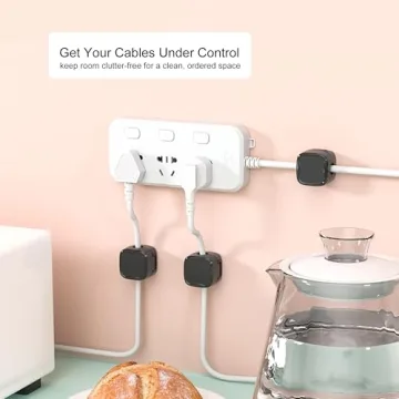 Picozon Magnetic Cable Clip Organizer - Tidy Up Your Cords!
