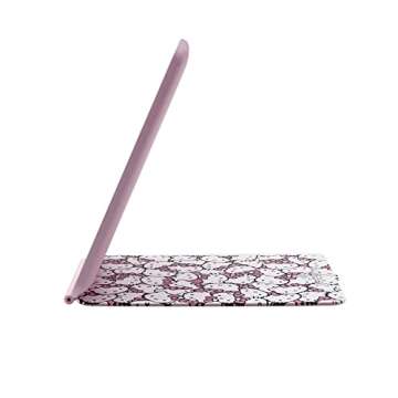 Impressions Vanity Hello Kitty Touch Pad Mini Tri-Tone Makeup Mirror with Printed Flip Cover and LED Strip, Travel Vanity Mirror with Touch Sensor Switch and USB Extension (White/Pink)