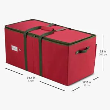 Durable Christmas Figurine Storage Box - Protect & Organize