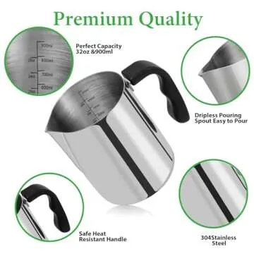 SAEUYVB Candle Making Kit with Soy Wax and Melter