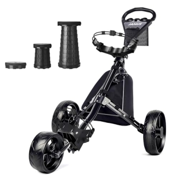 JANUS Golf Cart - Lightweight, Foldable & Versatile for Golfers