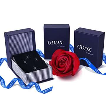 925 Sterling Silver hoop earrings for women cubic zirconia Paved Zircon large CZ big hoops earrings for women Jewelry (40mm Hoop Earring)