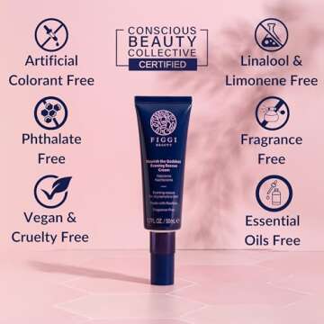 FIGGI Beauty Face Moisturizer Evening Cream 50ml | Nourish the Goddess Night Cream for Face | Face C...