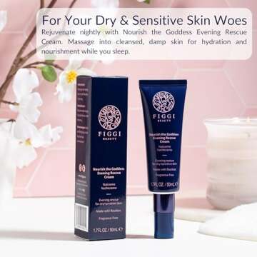 FIGGI Beauty Nourish the Goddess Evening Cream 50ml