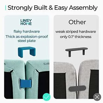 LINSY HOME Modular Sectional Sofa, Convertible L Shaped Sofa Couch with Storage, Modular Sectionals with Ottomans, Small Sofa Couch with Chaise for Small Space, Living Room, Teal