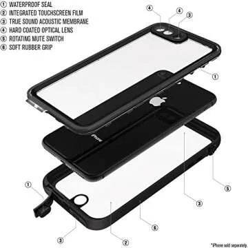 Premium Catalyst Waterproof Case for iPhone 8 Plus