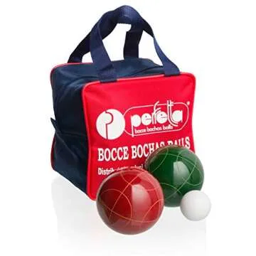ILESOWE Perfetta Club Pro Solid Bocce Set - Made in Italy
