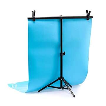 Meking PVC Backdrop 27x51inch (68x130cm) PVC Background Matte PVC Solid Color Photography Backdrop f...