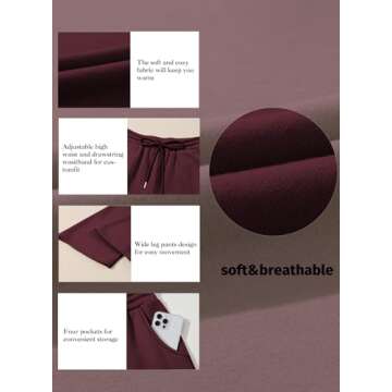 Trendy High-Waisted Cargo Sweatpants for Women