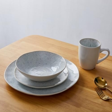 Stone + Lain Romy Stoneware 16-Piece Dinnerware Set