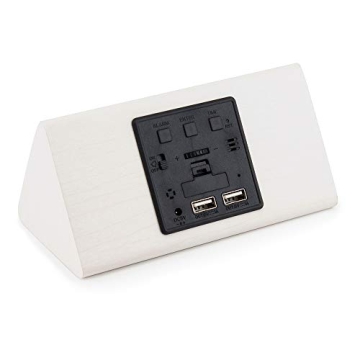 OCT17 Wooden Alarm Clock - Smart LED Digital Design