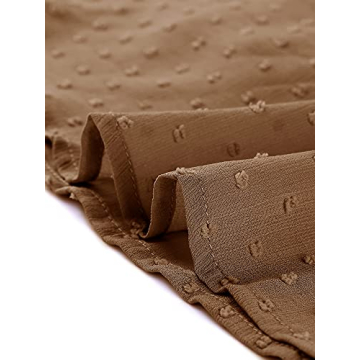 Allegra K Swiss Dots Elegant Dress - Perfect Fit & Style