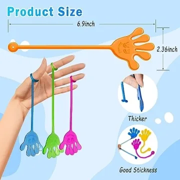 Sticky Hands Bulk 48 PCS Fun Party Favors for Kids