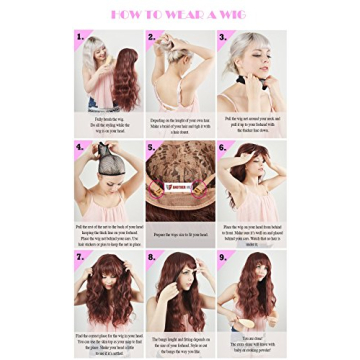 ANOTHERME Candy Pink 25 Inch Wavy Wig for Cosplay Parties