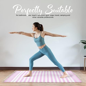 Utopia 4 Pack Lightweight Turkish Beach Towels for Summer