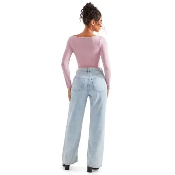 SUUKSESS Women Stylish Off Shoulder Long Sleeve Tops