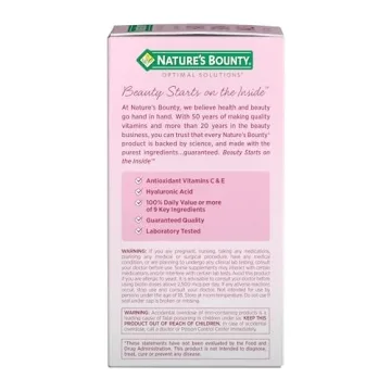 Nature's Bounty Hair Skin & Nails Supplement with Biotin