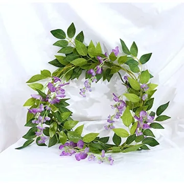 Elegant 5-Pack 33Ft Wisteria Garland for All Occasions