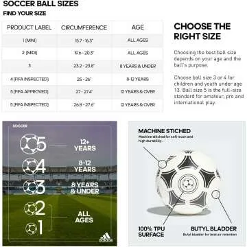 Adidas Starlancer Club Soccer Ball for All Ages