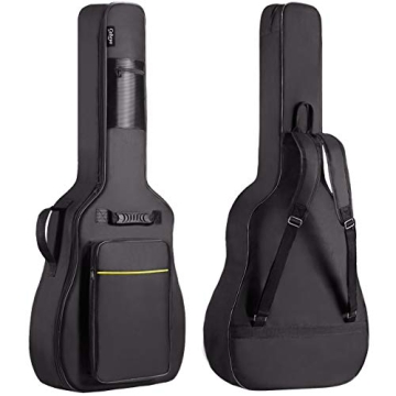 CAHAYA 41 Inch Acoustic Guitar Bag with Thick Padding