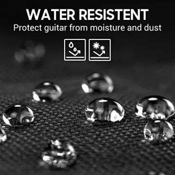 CAHAYA 41 Inch Acoustic Guitar Bag with Thick Padding