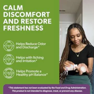 Intimate Rose Boric Acid Suppositories - Manages Odor - Promote pH Balance for Women Vaginal-Health - 30-Count Medical Grade Boric Acid (600mg)