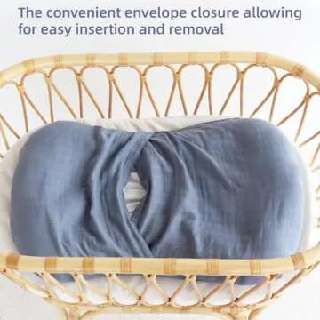 LifeTree Muslin Baby Lounger Covers - Soft & Organic