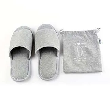 Ibluelover Portable Travel Slippers for Comfort and Convenience