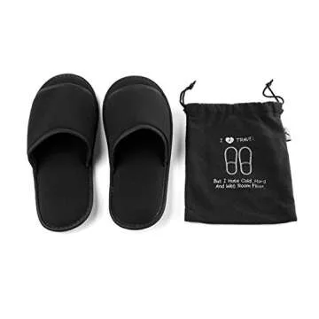 Ibluelover Portable Travel Slippers for Comfort and Convenience