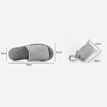 Ibluelover Portable Travel Slippers for Comfort and Convenience