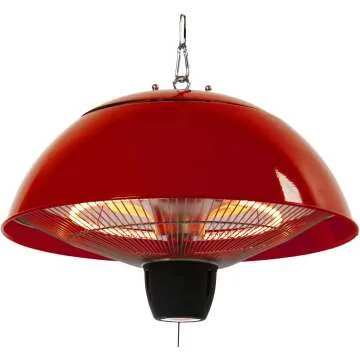 Energ+ Infrared Outdoor Hanging Heater - Red